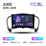 Teyes CC3L 9"для Nissan Juke 2010-2014
