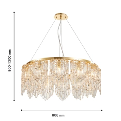 Подвесная люстра 4724-12P Diadem