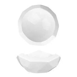 Салатник 450 мл d 20 см h8/6 см Nut Shell белый фарфор P.L. Proff Cuisine [2]