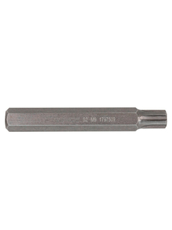 Бита 6-гранная Ribe M9х75ммL, 10мм Forsage F-1797509