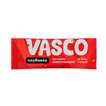 Протеиновый батончик VASCO без сахара Клубника 40 г