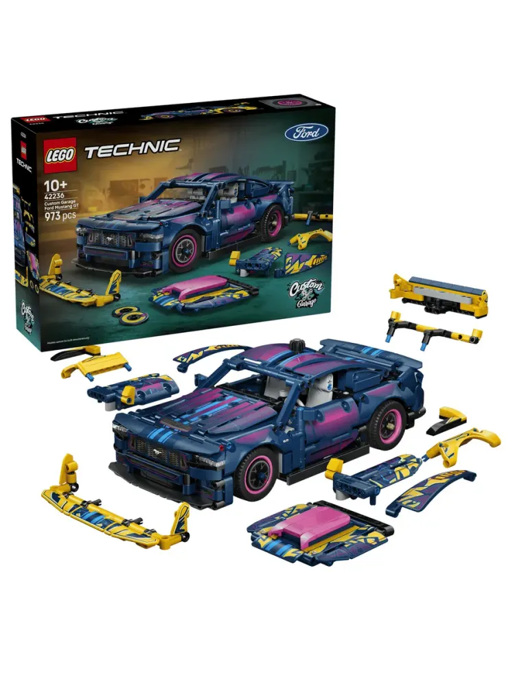 Конструктор Technic 42236 Мастерская тюнинга Ford Mustang GT