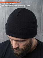 Шапка чёрная LEGENDA Urban