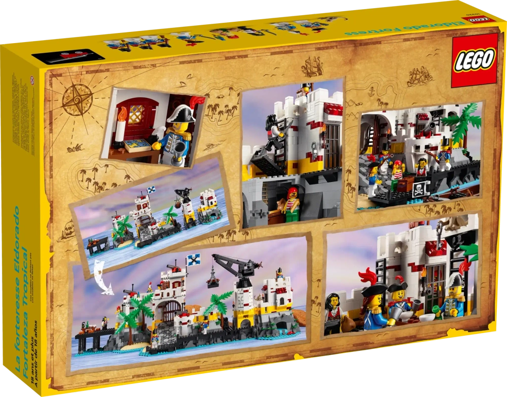Конструктор LEGO Icons 10320 Крепость Эльдорадо