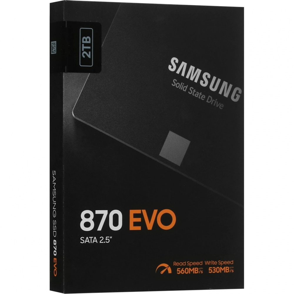 Накопитель SSD Samsung 2TB 870 EVO (MZ-77E2T0BW)