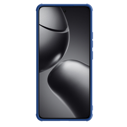 Чехол синего цвета с сдвижной шторкой для камеры от Nillkin для Xiaomi 14T Pro, серия CamShield Pro Case