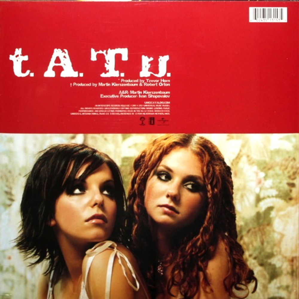 t.A.T.u. / 200 Km/h In The Wrong Lane (Limited Edition)(Coloured Vinyl)(LP)