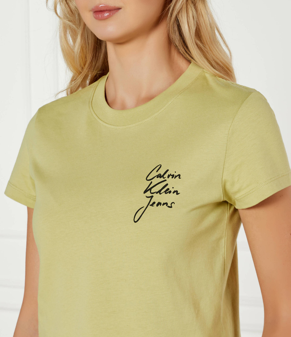 Футболка Calvin Klein Jeans - лимонный(J20J224984)
