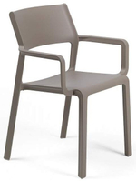 Кресло пластиковое Nardi Trill Armchair, тортора