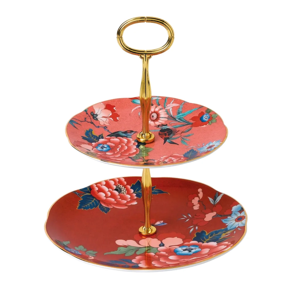 Wedgwood Etagere II Peonia Blush red EAN 701587384353