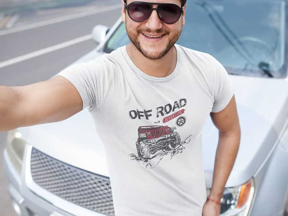 Футболка Off road фото