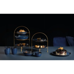 ASA Набор тарелок Saisons Midnight Blue на 2 персоны 27161119 + 27231119 + 27141119
