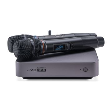 EVOBOX Classic Graphite - караоке-система для дома