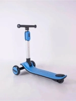 Самокат ТТ Shattle blue 1/4 синий