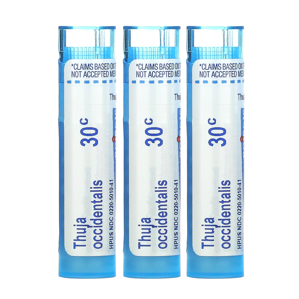 Boiron, туя западная, 30C, 3 тубы по 80 гранул