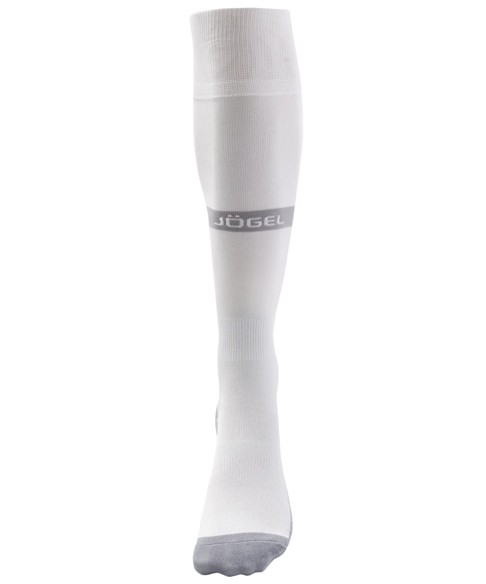 Гетры футбольные JÖGEL CAMP ADVANCED SOCKS 00, белый/серый