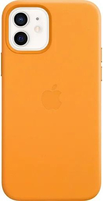 Кожаный чехол Apple iPhone 12 / iPhone 12 Pro с MagSafe, огненный мак (MHKC3) (Из Финляндии)