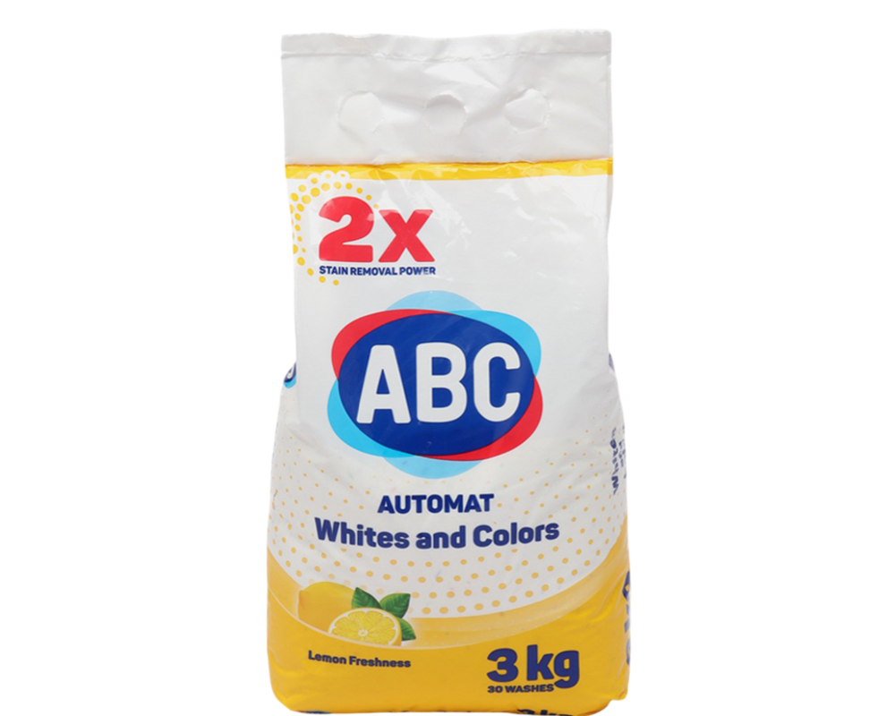 Порошок ABC авт 3кг Лимон
