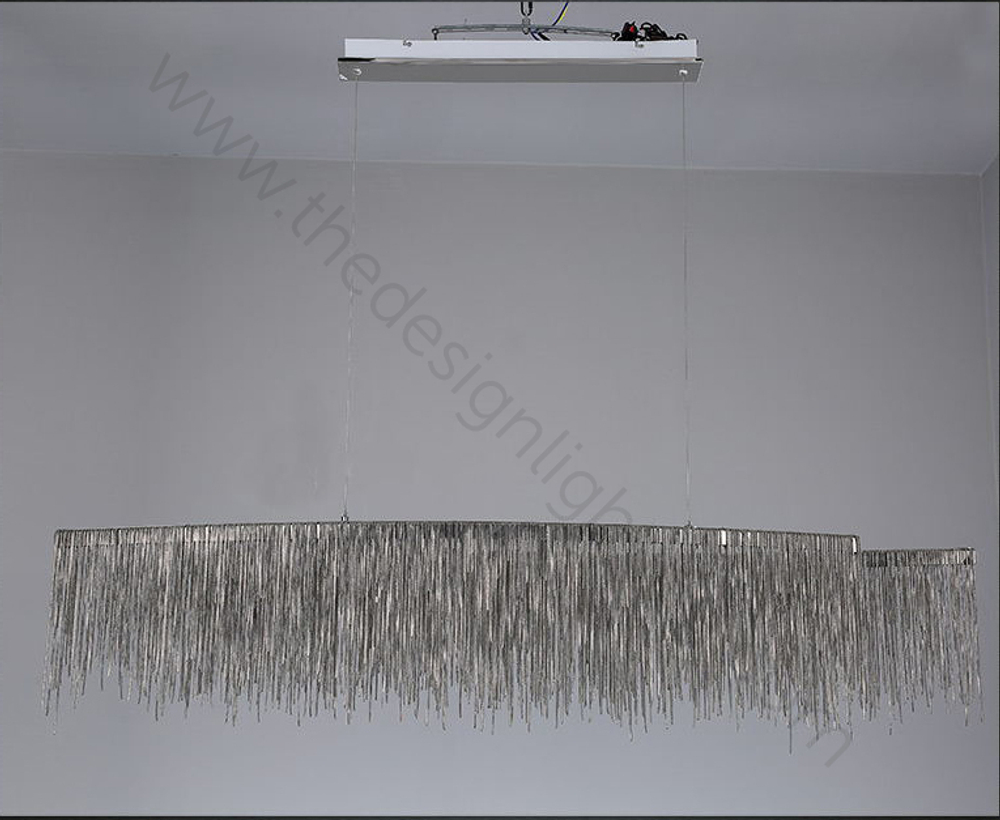 Pendant design lamp Waterfall  L120 (Rose gold)