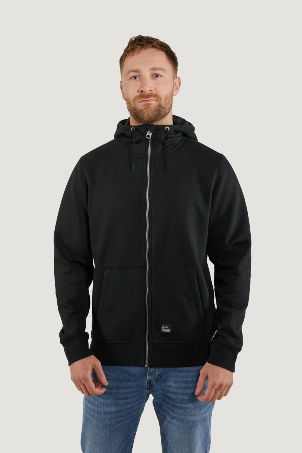 Толстовка Basing Hooded Sweatshirt, Vintage Industries