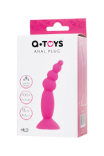 Анальная втулка A-Toys Hild розовая 11 см