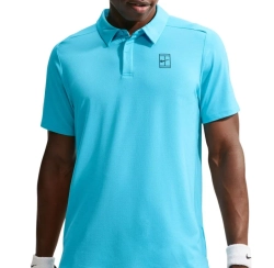 Теннисное поло Nike Court Advantage Dri-Fit Tennis - baltic blue/black