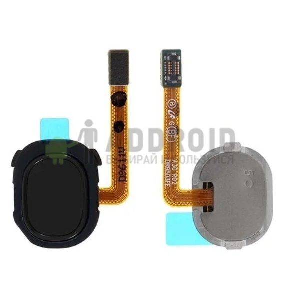 Сканер отпечатка пальца для Samsung Galaxy A20 2019 (A205 / A205F) черный