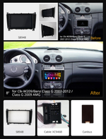 Установочный комплект для MERCEDES G-класс W463 2007-2012, C-класс W203 рестайл 2004-2007, CLK, CLC, SLK  KUBERG OL-8948
