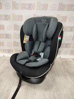 Автокресло детское Sweet Baby Crosstour 360 SPS Isofix группа 0/1/2/3 (0-36) Grey/Black