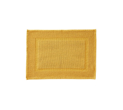Коврик для ванной COMORES CURRY 50х60 Blanc des Vosges 50x60 Желтый