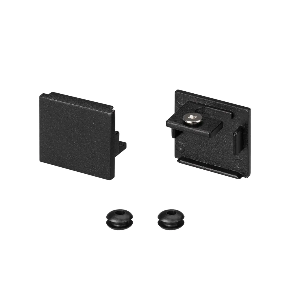 Заглушка SL-LINE-2522 BLACK глухая (Arlight, Металл) Заглушка SL-LINE-2522 BLACK глухая (Arlight, Металл)