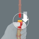 Набор отвёрток Kraftform Kompakt VDE 7 Universal 1 Tool Finder WERA 05006600001