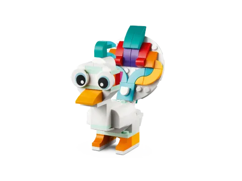 Конструктор LEGO Creator 3in1 31140 Волшебный единорог