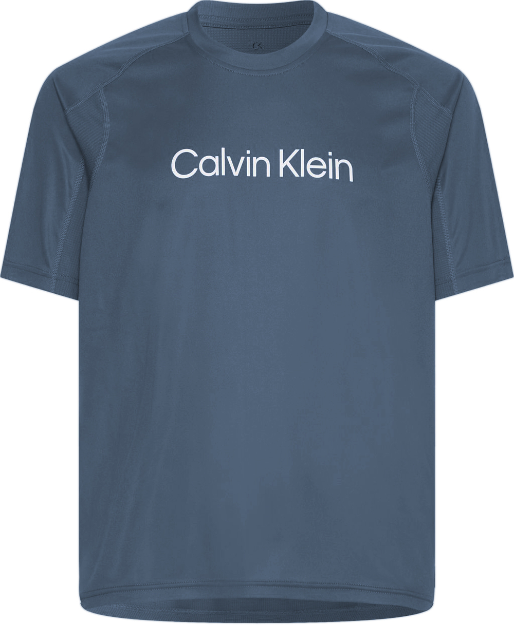 Мужская теннисная футболка Calvin Klein SS - dark slate