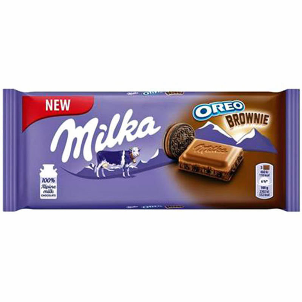 Милка шоколад 100 гр Орео Brownie (22)