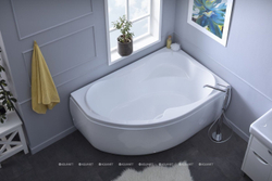 Акриловая ванна Aquanet (Акванет) Capri 160x100 R с каркасом