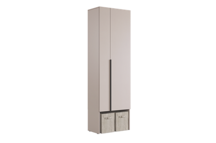 Шкаф двухдверный L600 "Баско" Мебельсон, г. Ижевск