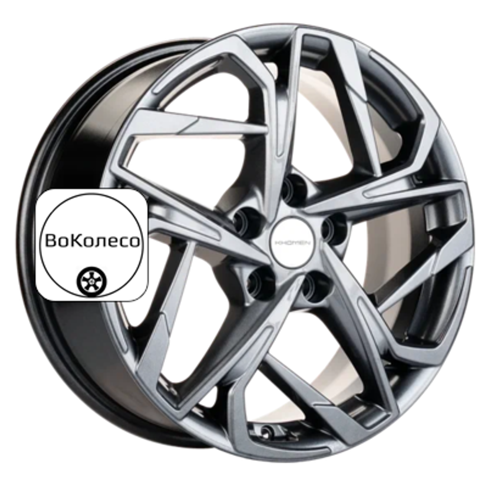 7x17/5x114,3 ET48 D56,1 KHW1716 (Forester) Gray-FP Khomen Wheels