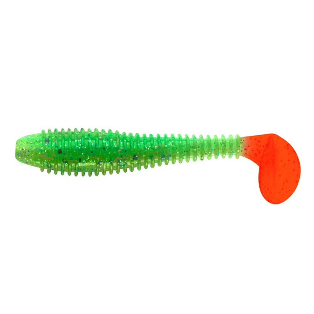 Силиконовые приманки для рыбалки Sprut Midori 120 ORS, 1 упаковка по 4 штуки