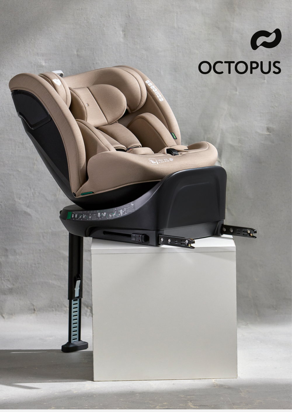 Carrello Автокресло Octopus Deepwater Grey