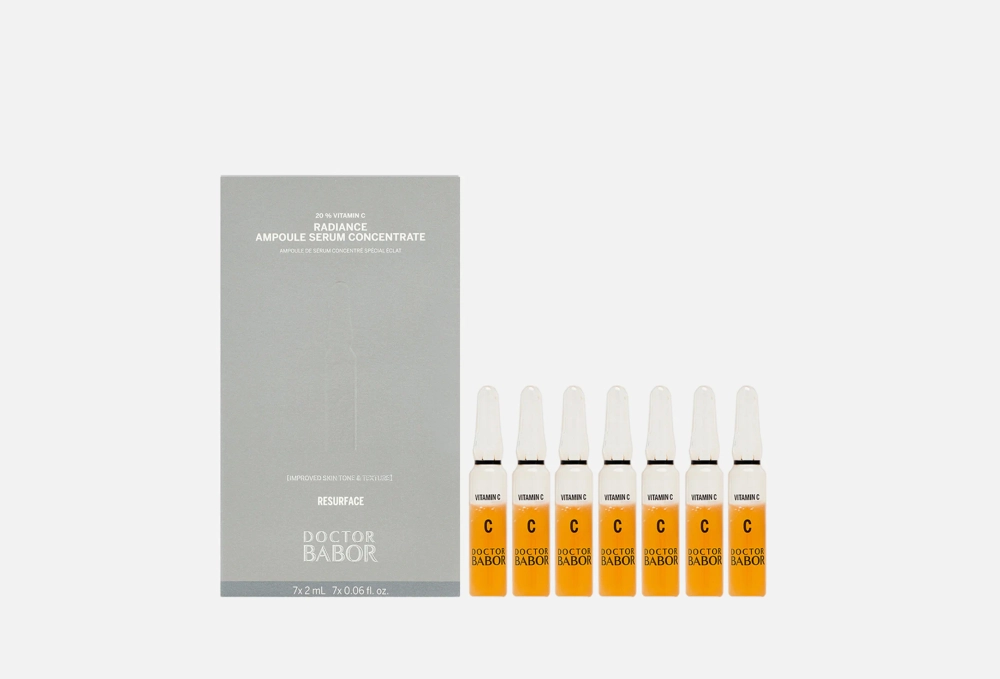 Ампульный концентрат сыворотки для сияния Babor Resurface Radiance Ampoule Serum Concentrate