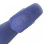 Двойной стимулятор точки G SVibe Snail GIZI Lite juicy blueberry (голубой)