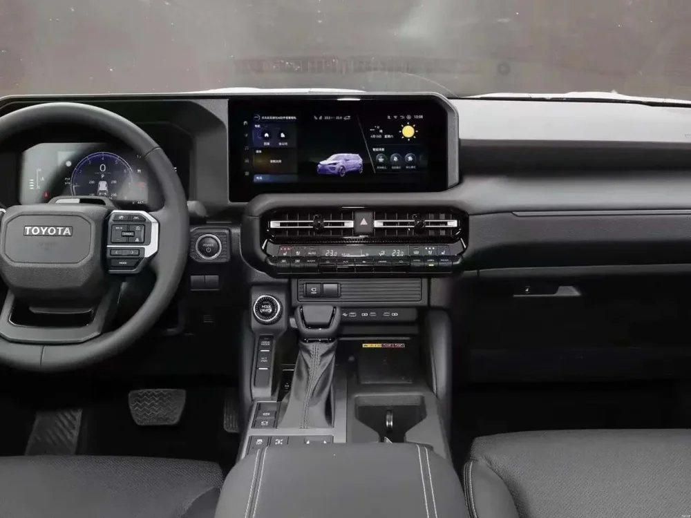 Мультимедиа 12.3 дюйма Андройд Android Car Radio для Toyota Land Cruiser Прадо Крузак Prado 250 LC250 экран
