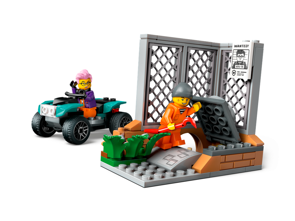 Конструктор Лего Сити Полицейский грузовик лаборатории | LEGO City Police Mobile Crime Lab Truck 60418 674 детали 7+