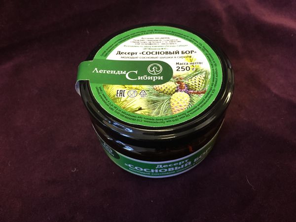Варенье из сосновых шишек и десерты с кедровыми орешками можно теперь купить в Тюмени,  магазинах "Легенды Сибири"