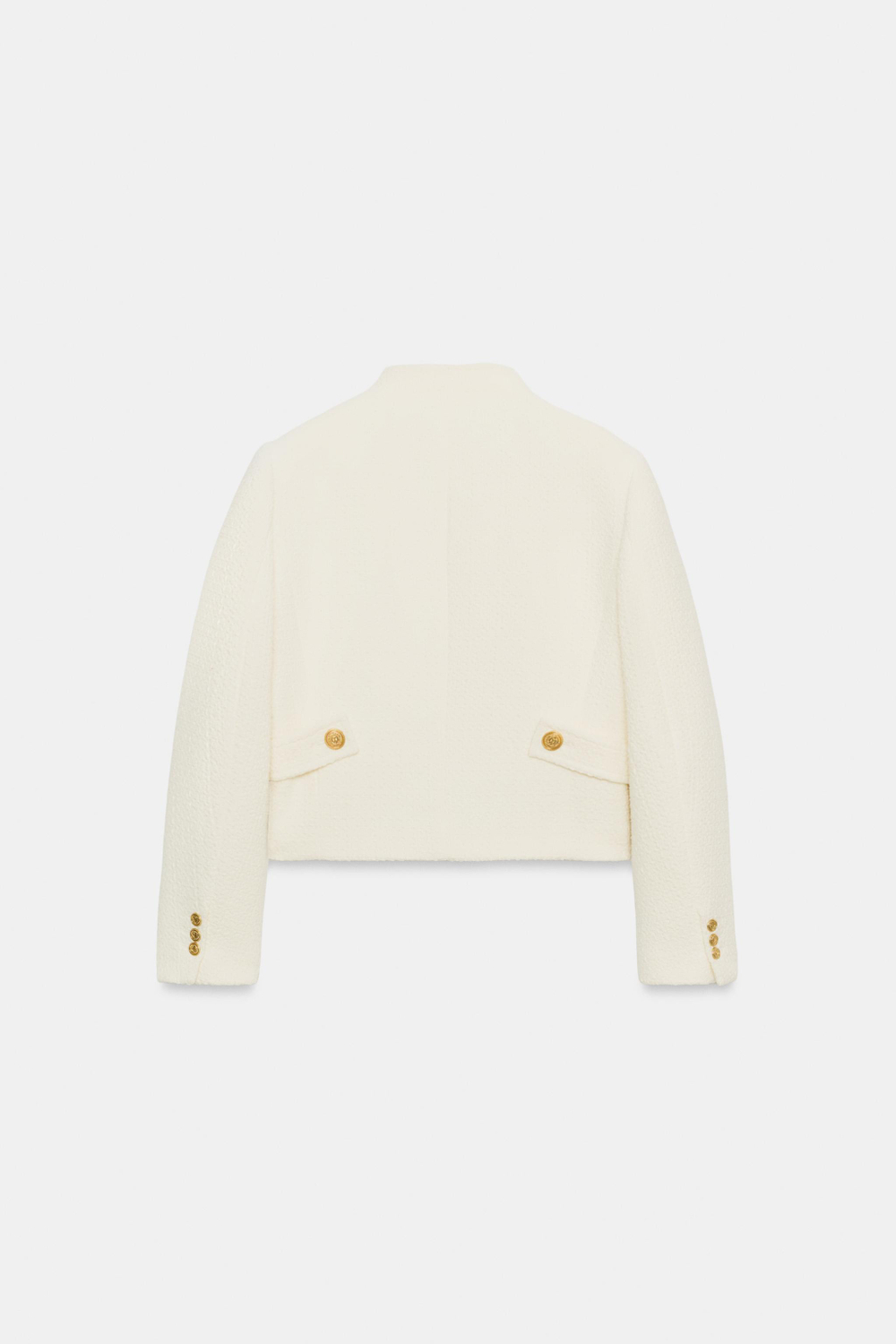 СТРУКТУРИРОВАННЫЙ УКОРОЧЕННЫЙ БЛЕЙЗЕР — ZARA
