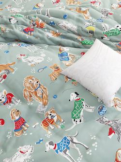 Комплект наволочек 2шт Milky Garden "Dogs on blue" 50х70 см с ушками