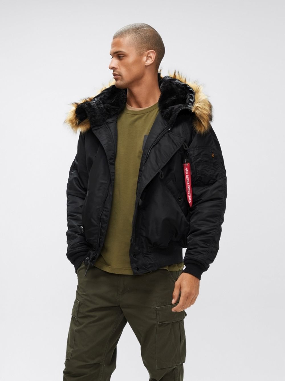 Куртка утепленная мужская ALPHA INDUSTRIES N-2B HERITAGE FIT PARKA