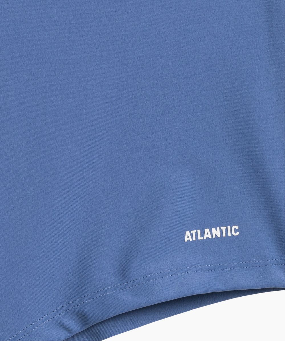 Купальные шорты мужские Atlantic, 1 шт. в уп., полиамид, голубые, KMS-320