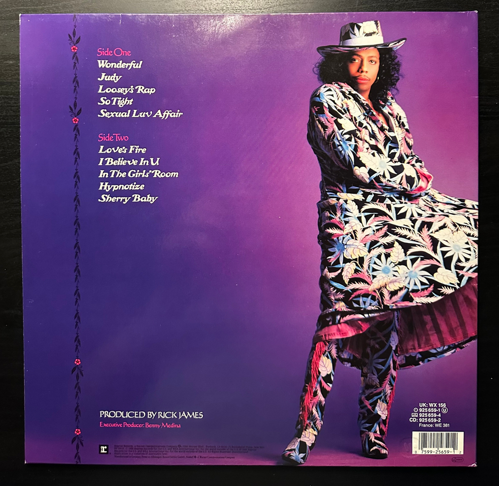 Rick James - Wonderful (Германия 1988г.)